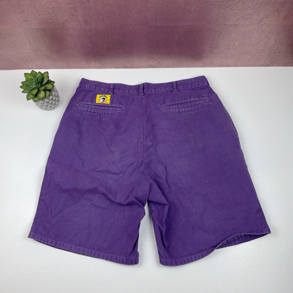 Duck Head Vintage Solid Purple Shorts Size 34 Made In USA